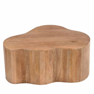 Salontafel Moos - Organisch Naturel Hout - 70x50x30cm