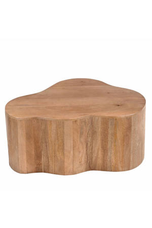 Salontafel Moos - Organisch Naturel Hout - 70x50x30cm