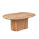 Giga Meubel Salontafel Ava - Naturel Mangohout - 90x60x35cm