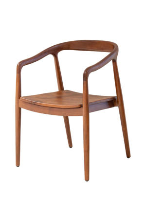 Eetkamerstoel Lasse - Walnoot Hout - Set van 2 