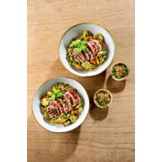 thumbnail: Cosy & Trendy Dinerborden Plato Mat - 27 x 23 cm - 4 Stuks