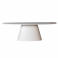 Giga Meubel Eettafel Brunn - Ovaal Beige Composiet - 200cm
