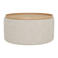 Giga Meubel Salontafel Zara - Rond Beige/Naturel - Incl. Opbergruimte - Ø80cm