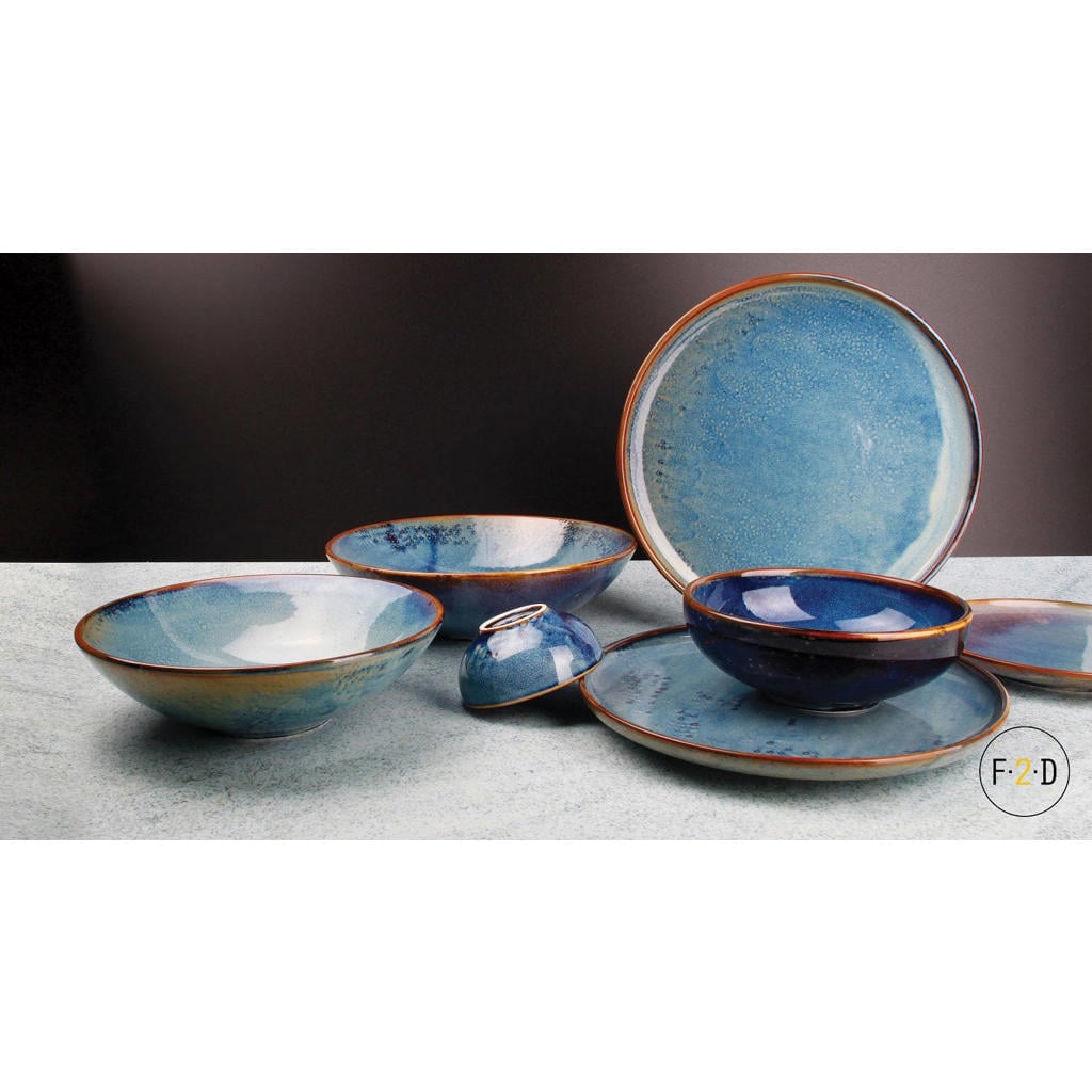 Fine2Dine Diepe Borden / Pastaborden Nova ø 23 cm - 4 Stuks