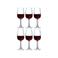 Chef & Sommelier Sherryglazen op Voet Cabernet 120 ml - 6 stuks