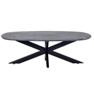 Salontafel Richy - Zwart Marmer - 120x70x38cm