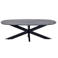 Giga Meubel Salontafel Richy - Zwart Marmer - 120x70x38cm