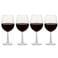 Cookinglife Rode Wijnglazen Milena 580 ml - 4 Stuks