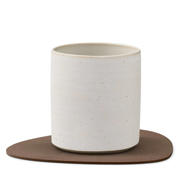 thumbnail: LIND DNA LIND DNA Onderzetters Nupo - Leer - Brown / Sand - dubbelzijdig - 13 x 11 cm - 4 Stuks