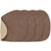 LIND DNA LIND DNA Onderzetters Nupo - Leer - Brown / Sand - dubbelzijdig - 13 x 11 cm - 4 Stuks