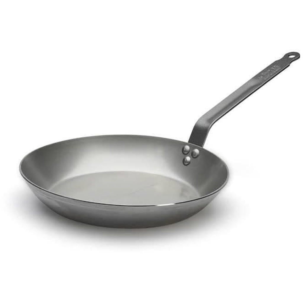 de Buyer Koekenpan Lyonnaise Carbone Plus - Plaatstaal - ø 28 cm - zonder anti-aanbaklaag