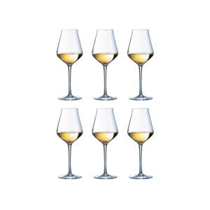 Witte Wijnglazen Reveal Up - 400 ml - 6 stuks