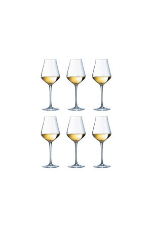 Witte Wijnglazen Reveal Up - 400 ml - 6 stuks