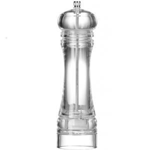 Pepermolen Rocca Transparant - RVS Molen - 21.5 cm