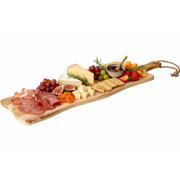 thumbnail: Cookinglife Serveerplank / Tapasplank - Teak - 69 x 20 cm - Houten Plank voor Hapjes en Gerechten