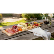 thumbnail: Cookinglife Serveerplank / Tapasplank - Teak - 69 x 20 cm - Houten Plank voor Hapjes en Gerechten