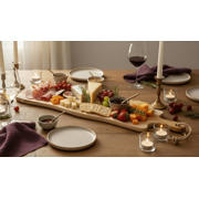 thumbnail: Cookinglife Serveerplank / Tapasplank - Teak - 69 x 20 cm - Houten Plank voor Hapjes en Gerechten