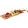 Cookinglife Serveerplank / Tapasplank - Teak - 69 x 20 cm - Houten Plank voor Hapjes en Gerechten