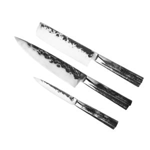 Messenset Intense - 3 - delig - Koksmes, Hakmes en Universeel mes