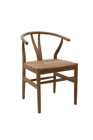 Eetkamerstoel Skye - Teakhout - Naturel - Set van 2 