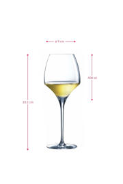 thumbnail: Chef & Sommelier Witte Wijnglazen Open Up - 400 ml - 6 stuks - 6 witte wijnglazen van 400 ml