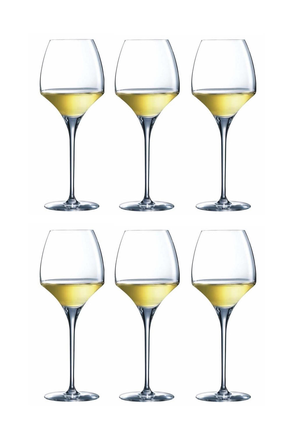 Chef & Sommelier Witte Wijnglazen Open Up - 400 ml - 6 stuks - 6 witte wijnglazen van 400 ml