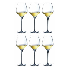 Witte Wijnglazen Open Up - 400 ml - 6 stuks - 6 witte wijnglazen van 400 ml