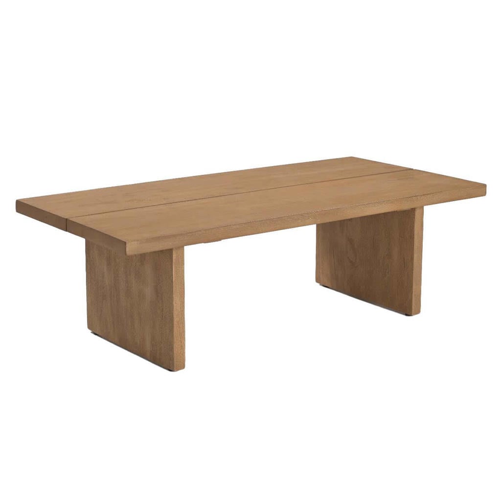 Giga Meubel Salontafel Espoo - Rechthoek Naturel Hout - 120x60x36cm