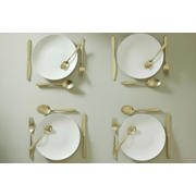 thumbnail: Studio Tavola Bestekset - Modern - Champagne - 16-delig / 4 personen