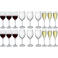Bormioli Rocco Wijnglazenset Premium (Wijnglazen & Champagneglazen) - 18 delige set