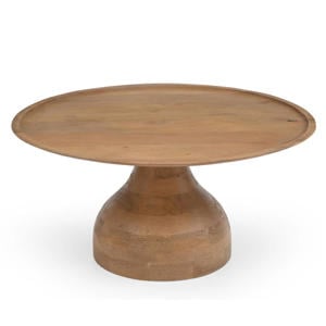 Salontafel Joji - Rond - Mangohout - 80cm