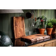 thumbnail: Forged Snijplank - 55 x 35 x 3.5 cm - Acacia hout