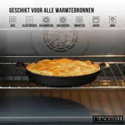 thumbnail: Cast Iron  Koekenpan met handvaten Cast Iron - Gietijzer - ø 20 cm - zonder anti-aanbaklaag