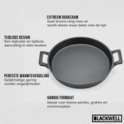 thumbnail: Cast Iron  Koekenpan met handvaten Cast Iron - Gietijzer - ø 20 cm - zonder anti-aanbaklaag