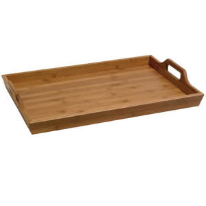 Dienblad Bamboe Met Handvaten