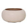 Giga Meubel Salontafel Draby - Rond Beige/Walnoot - Incl. Opbergruimte - 73cm