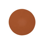 thumbnail: Cookinglife Onderzetters - Vegan leer - Zwart / Cognac - dubbelzijdig - ø 10 cm - 6 stuks