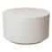 Giga Meubel Salontafel Bergby - Rond Beige Composiet - 60x60x35cm