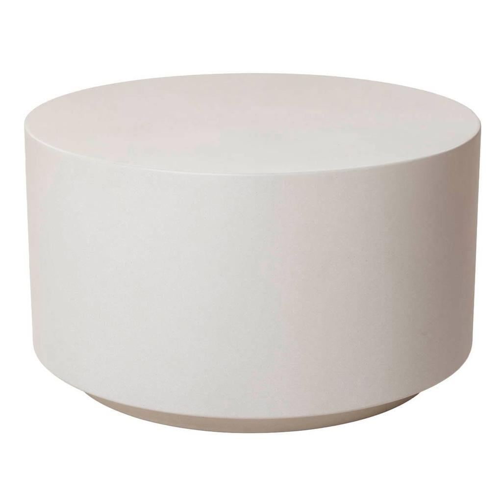 Giga Meubel Salontafel Bergby - Rond Beige Eco Composiet - 60x60x35cm