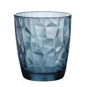 thumbnail: Bormioli Rocco Waterglazen Diamond - Blauw - 390 ml - 6 stuks