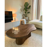 thumbnail: Giga Meubel Salontafel Jessie - Organisch - Mangohout - 120cm