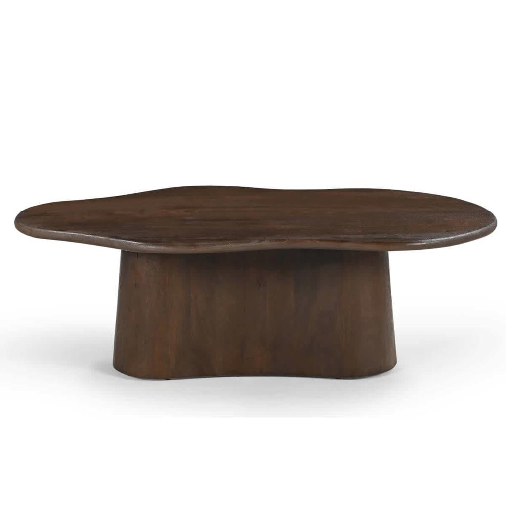 Giga Meubel Salontafel Jessie - Organisch - Mangohout - 120cm