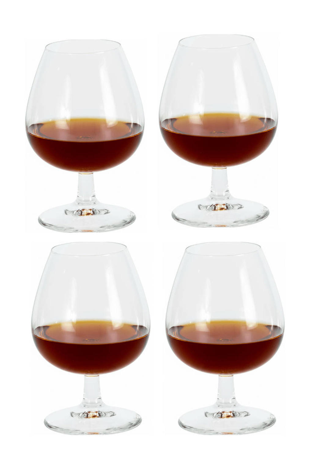 Cookinglife Cognac Glazen 370 ml - 4 Stuks