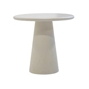 Eettafel Brunn - Rond Beige Eco Composiet - 80cm