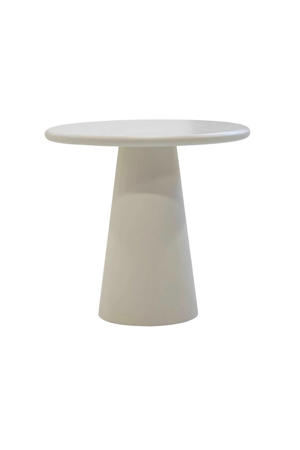 Eettafel Brunn - Rond Beige Eco Composiet - 80cm