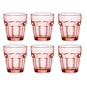 Waterglazen Rock Bar - Oranje - 270 ml - 6 stuks