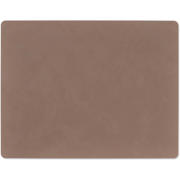 thumbnail: LIND DNA LIND DNA Placemats Nupo - Leer - Truffle - 45 x 35 cm - 2 Stuks