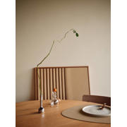 thumbnail: LIND DNA LIND DNA Placemats Nupo - Leer - Khaki - Curved - 44 x 37 cm - 2 Stuks