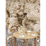 thumbnail: LIND DNA LIND DNA Placemats Nupo - Leer - Khaki - Curved - 44 x 37 cm - 2 Stuks