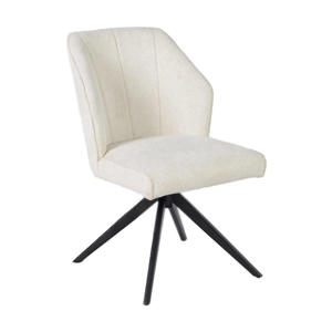Eetkamerstoel Charlotte - Stof - Beige - Set van 2 